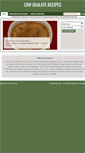 Mobile Screenshot of lowoxalaterecipes.com